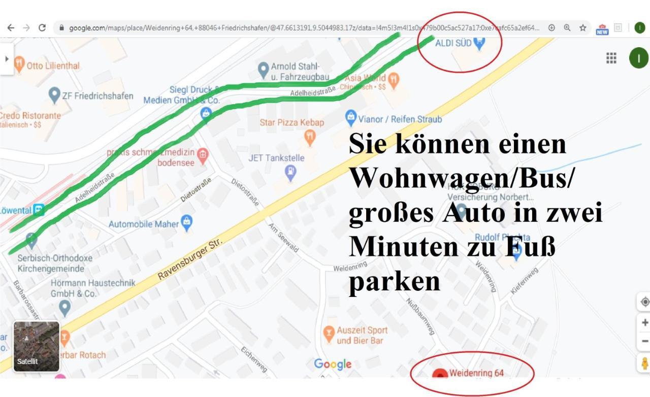 4-Zimmer Kinderfreundliche Ferienwohnung Friedrichshafen Exteriér fotografie